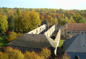 Blick über die Kirchenruine, 2009