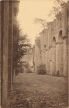 Kirchenruine, Blick nach Osten