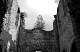 Kirchenruine, Blick nach Osten, Foto: Ulrike Kändler