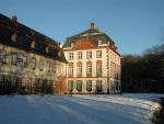 Prälatenbau im Schnee