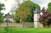 Klostermühle und Treppenturm der Schmiede, Foto: Sylvia Linn, 2016