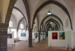 Ausstellung im Dormitorium (Bernd Raab: Querschnitt), 2020