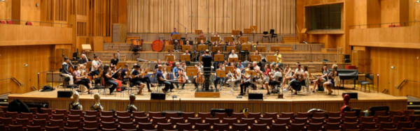 Aufnahmen für de-symphonic mit dem Rundfunksinfonieorchester Berlin, Foto: Anke Beims, 2019