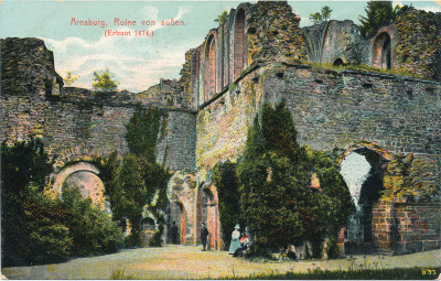 Postkarte Ruine