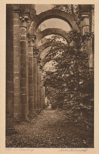 Postkarte Ruine