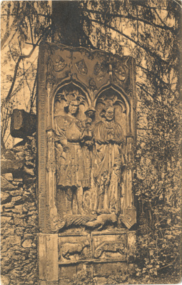 Postkarte Johann von Linden und Guta von Bellersheim