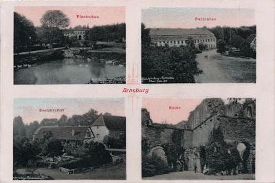 Postkarte Vier Minibilder