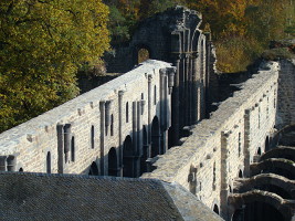 Blick über das Kirchenschiff von Südwest, April 2009